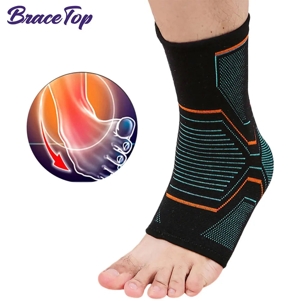 1 Piece Ankle Brace Compression Sleeves for Injury Recovery