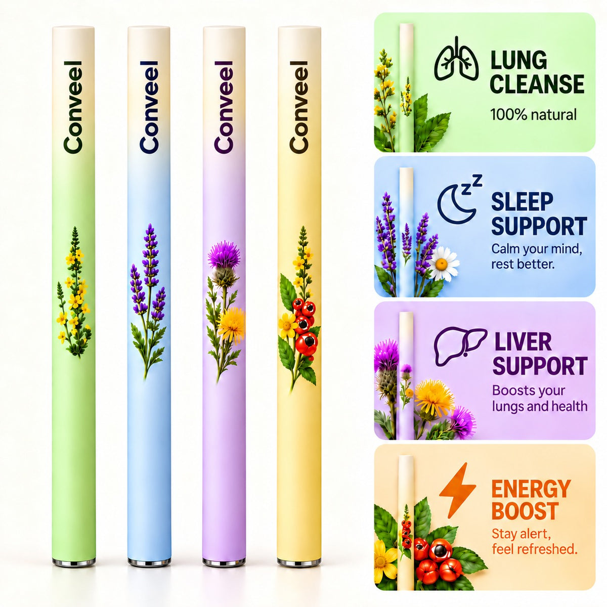 Conveel Herbal Inhaler To A Nicotine Free Alternative To Smoking