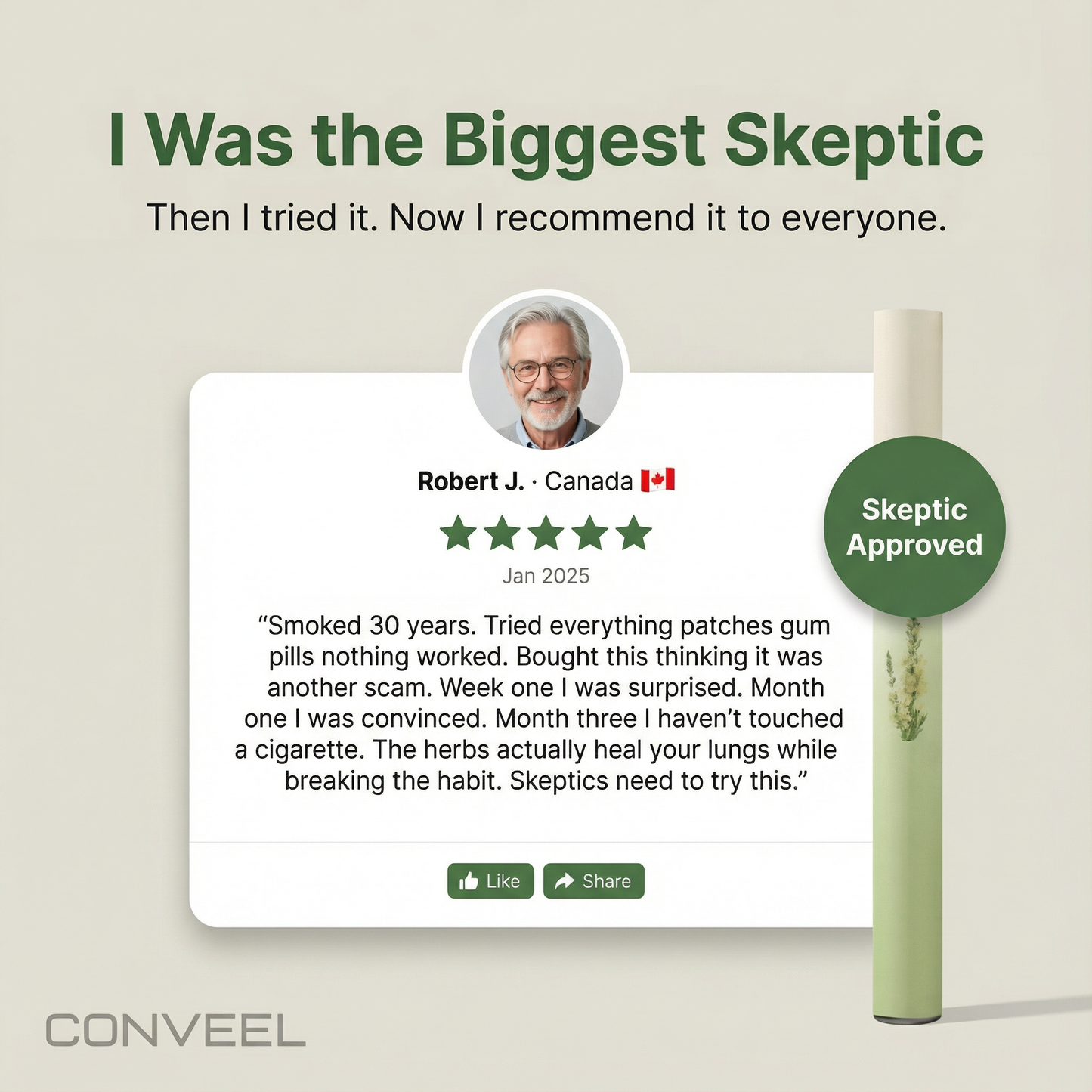 Conveel Lung Cleanse Inhaler