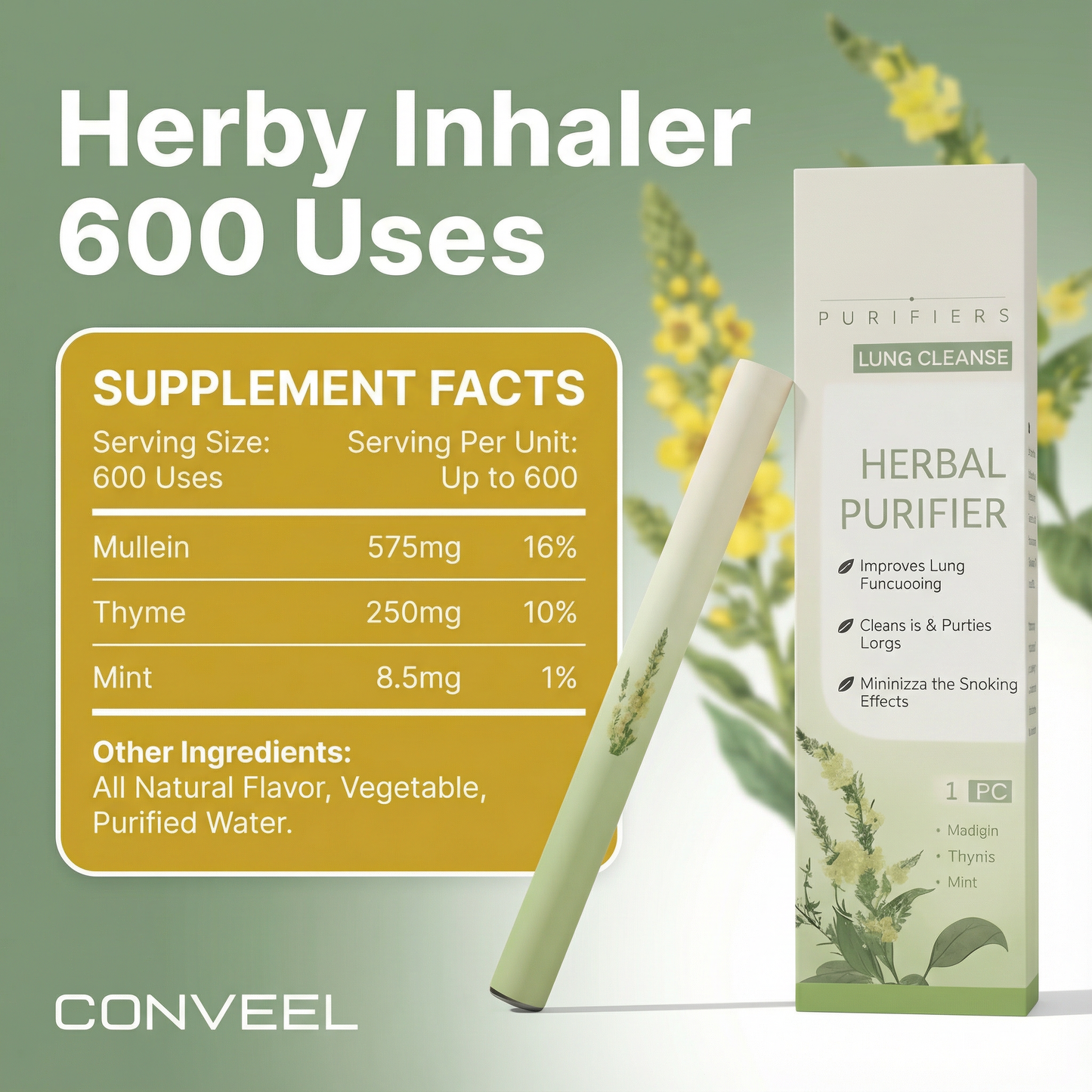 Conveel Lung Cleanse Inhaler